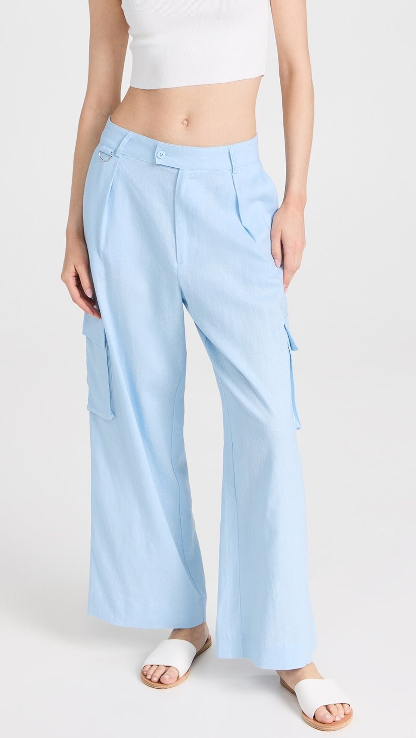 LNA LNA Linen Cargo Trousers Endless Waves