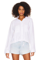 LNA LNA Alpine Drawstring Button Up Endless Waves
