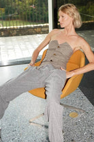 LNA LNA Carine Houndstooth Bustier Endless Waves