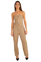 LNA LNA Carine Houndstooth Bustier Endless Waves