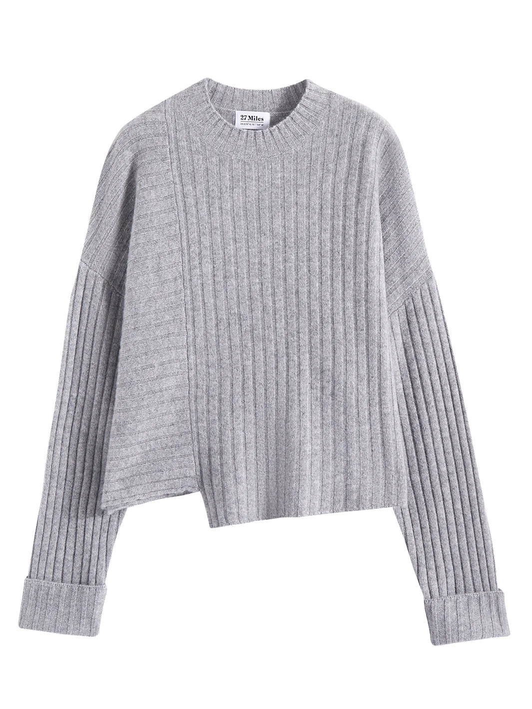 Lorelai 100% Cashmere Pullover - Endless Waves