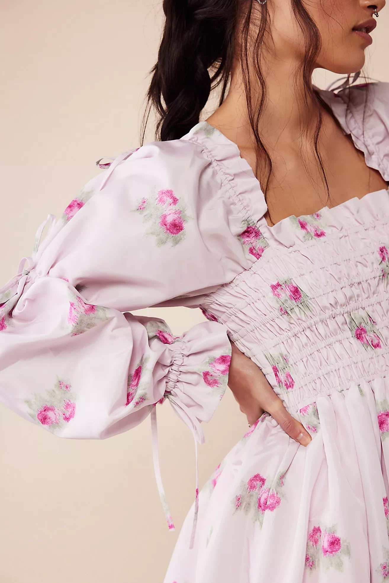 LoveShackFancy LoveShackFancy Janey Dress Endless Waves