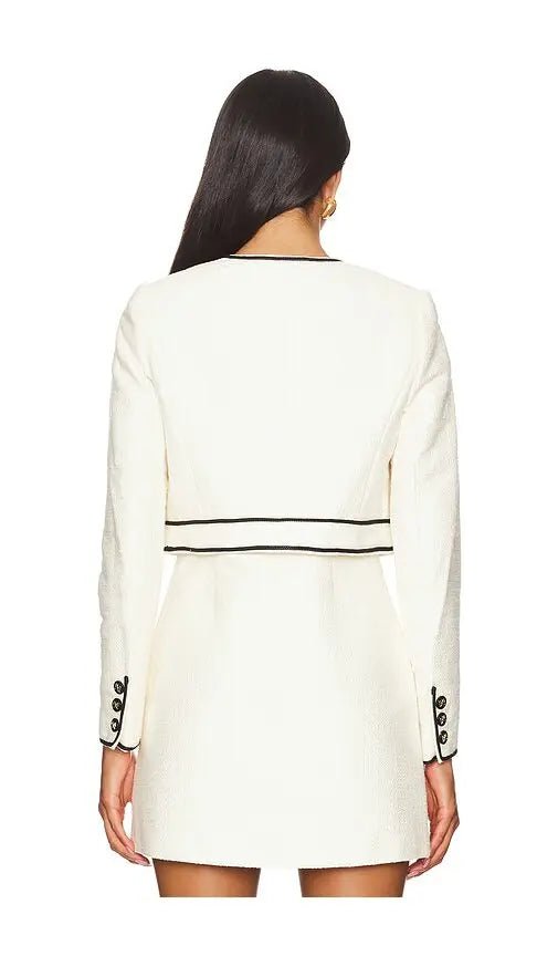 LoveShackFancy Talika Tweed Jacket