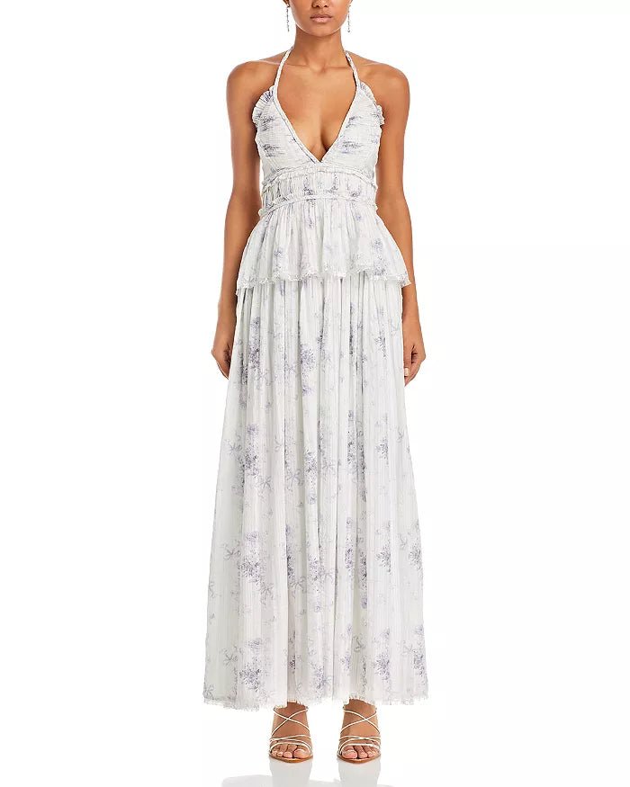 LoveShackFancy LoveShackFancy Briar Maxi Dress Endless Waves
