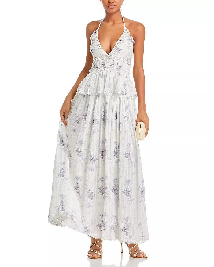 LoveShackFancy LoveShackFancy Briar Maxi Dress Endless Waves