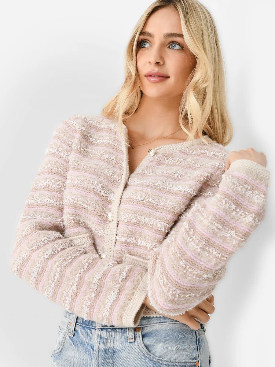 LoveShackFancy LoveShackFancy Kesi Cardigan Endless Waves