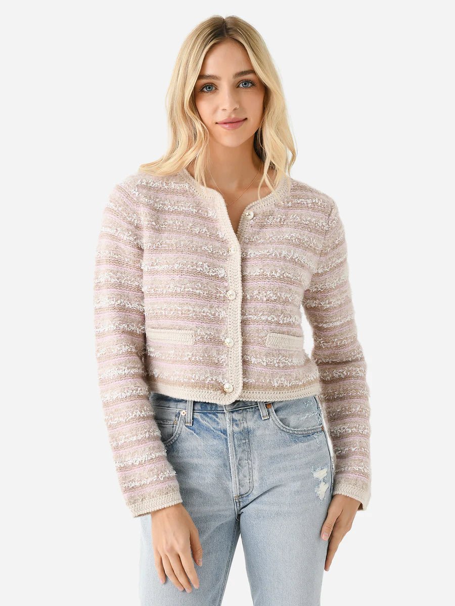 LoveShackFancy LoveShackFancy Kesi Cardigan Endless Waves