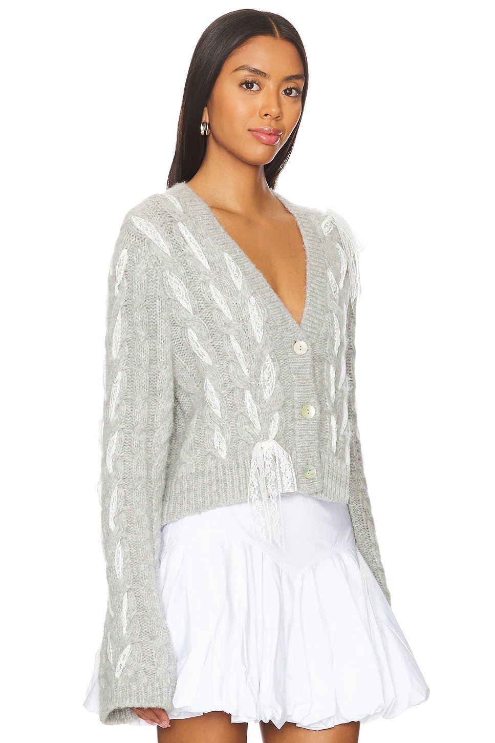 LoveShackFancy LoveShackFancy Louella Cardigan Endless Waves