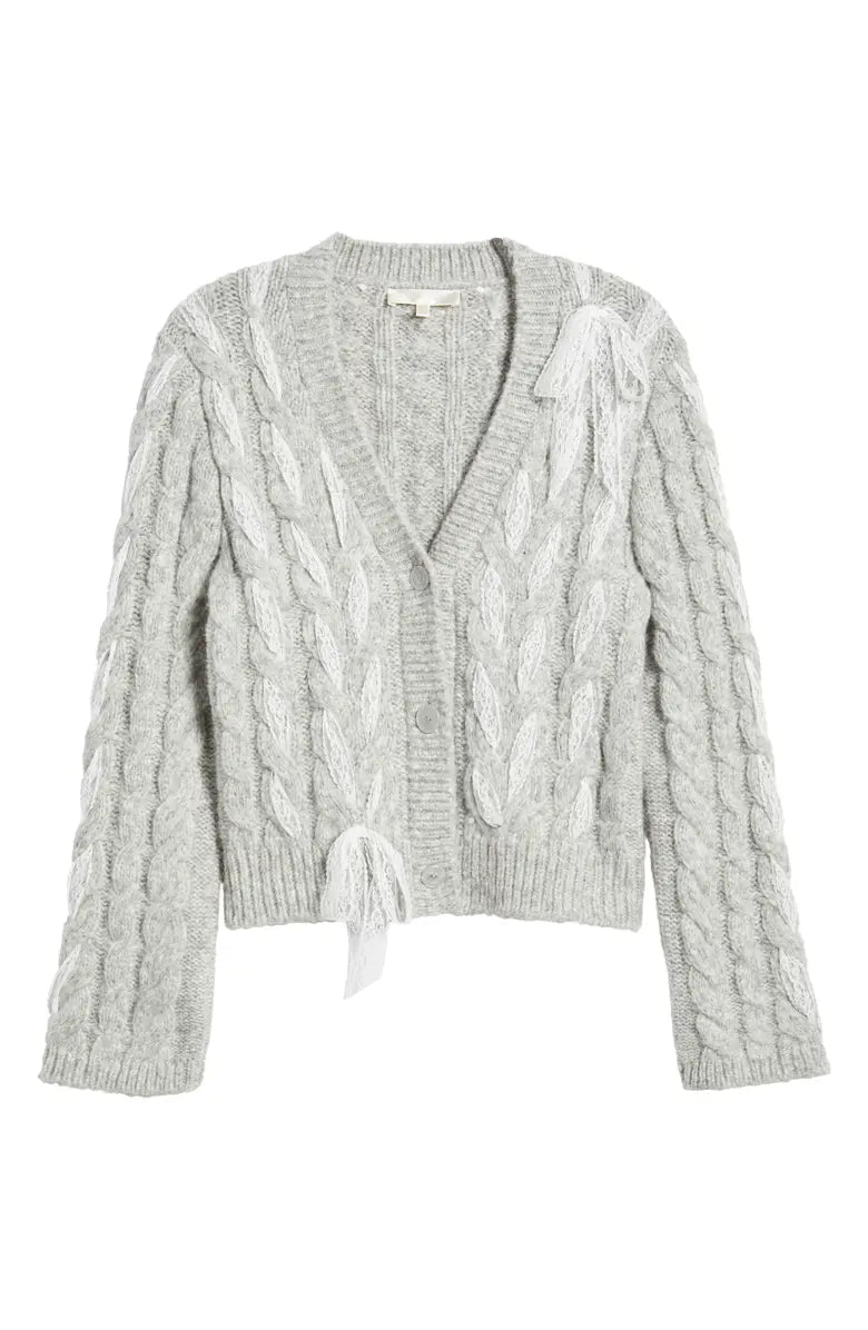 LoveShackFancy LoveShackFancy Louella Cardigan Endless Waves