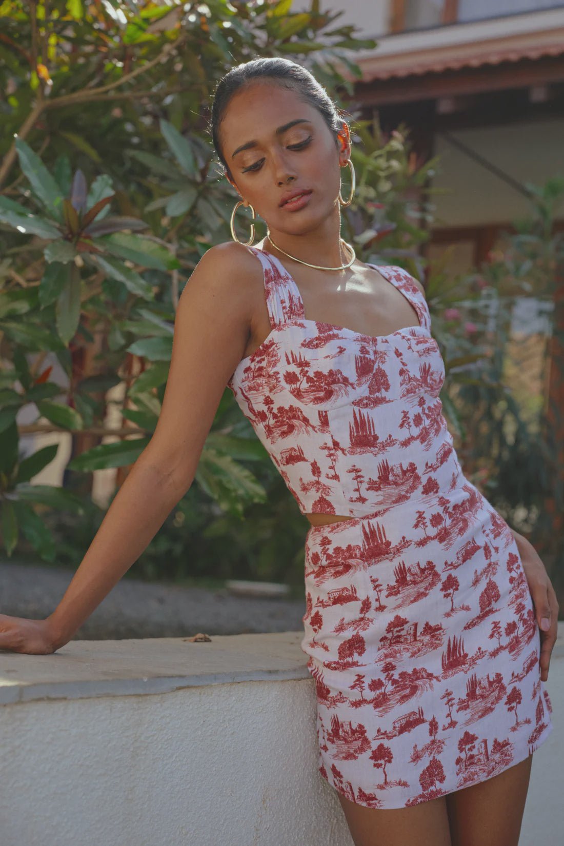 Summer Away Summer Away Lucia Mini Skirt Endless Waves