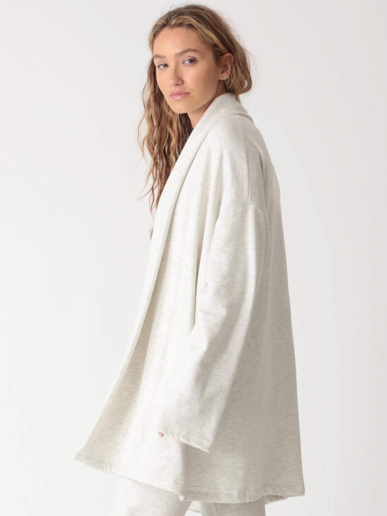 Electric & Rose Electric & Rose Luxe Fleece Cardigan Endless Waves
