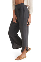 Marine Layer Corinne Wide-Leg Double-Cloth Pant