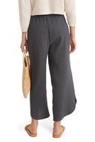 Marine Layer Corinne Wide-Leg Double-Cloth Pant