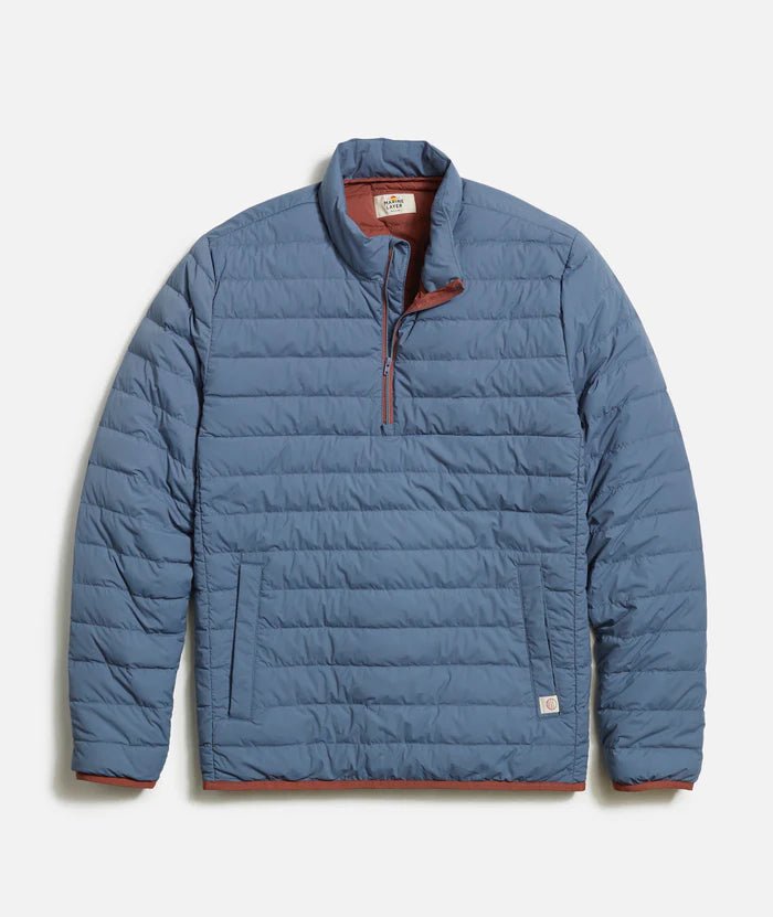 Marine Layer Insulated Half - Zip | Men's Packable Pullover - Endless Waves