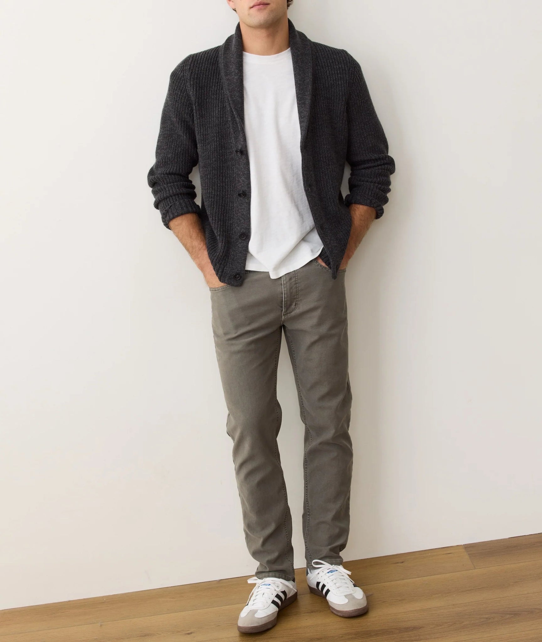 Marine Layer Inverness Sweater Cardigan - Endless Waves