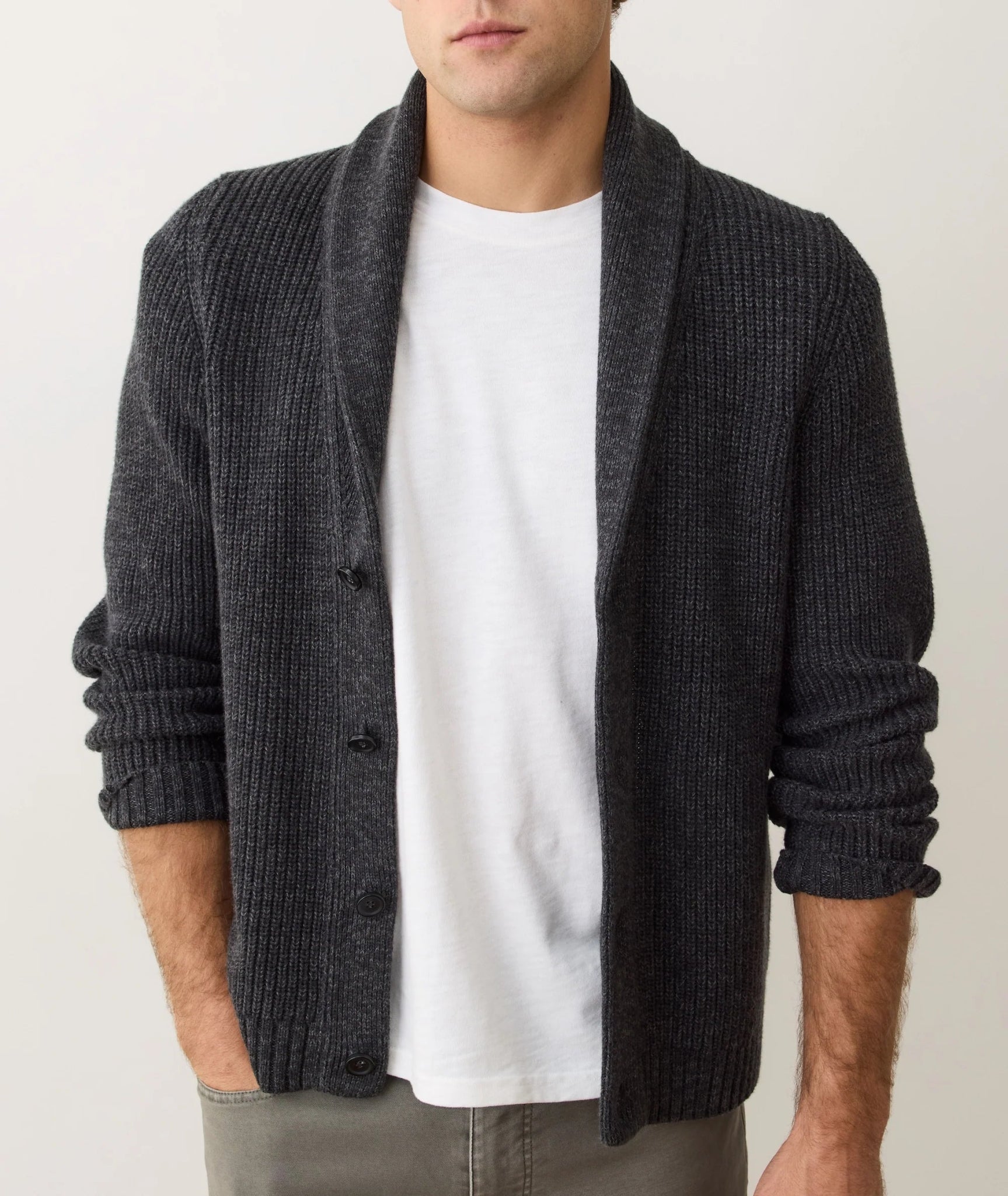 Marine Layer Inverness Sweater Cardigan - Endless Waves