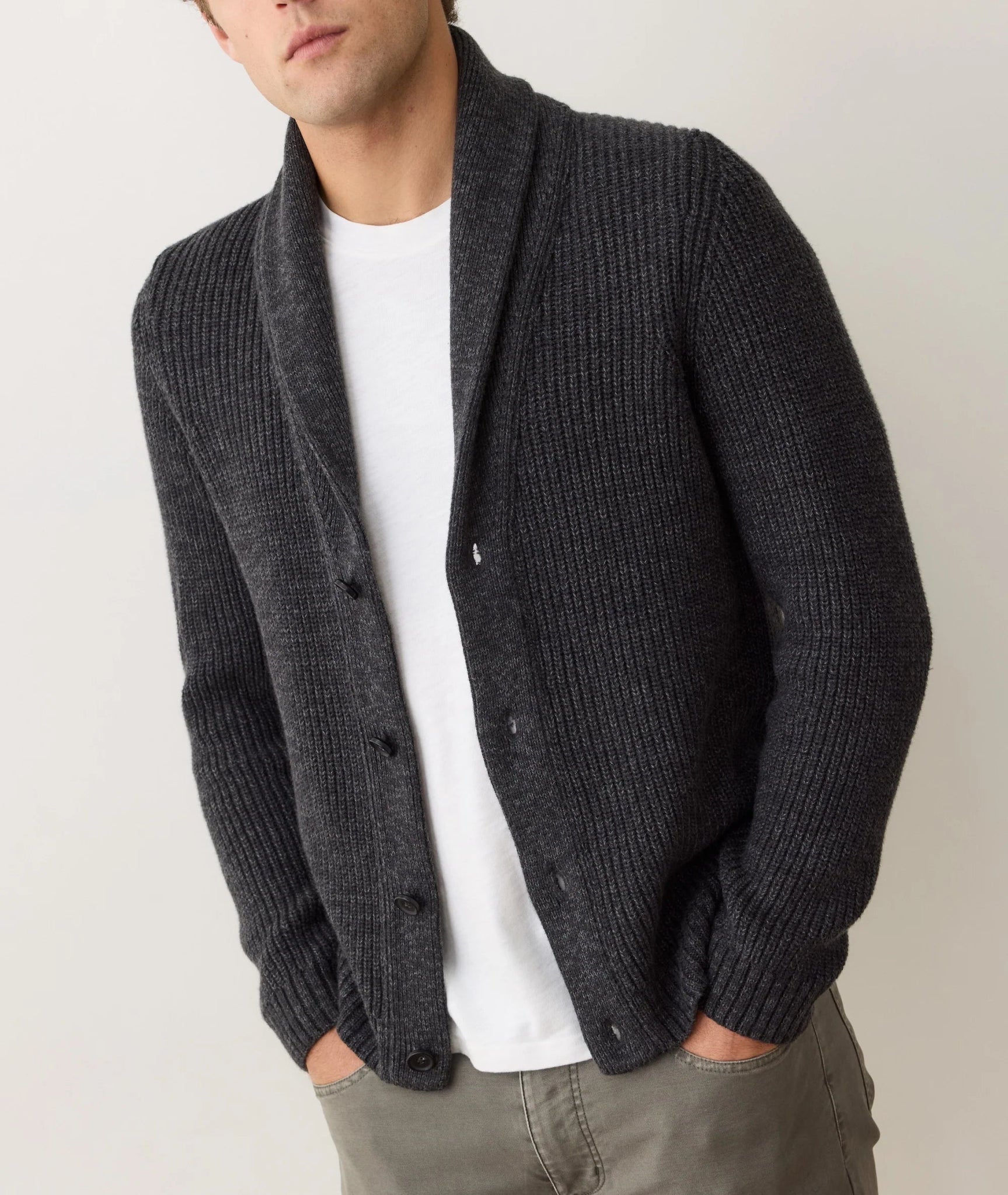 Marine Layer Inverness Sweater Cardigan - Endless Waves