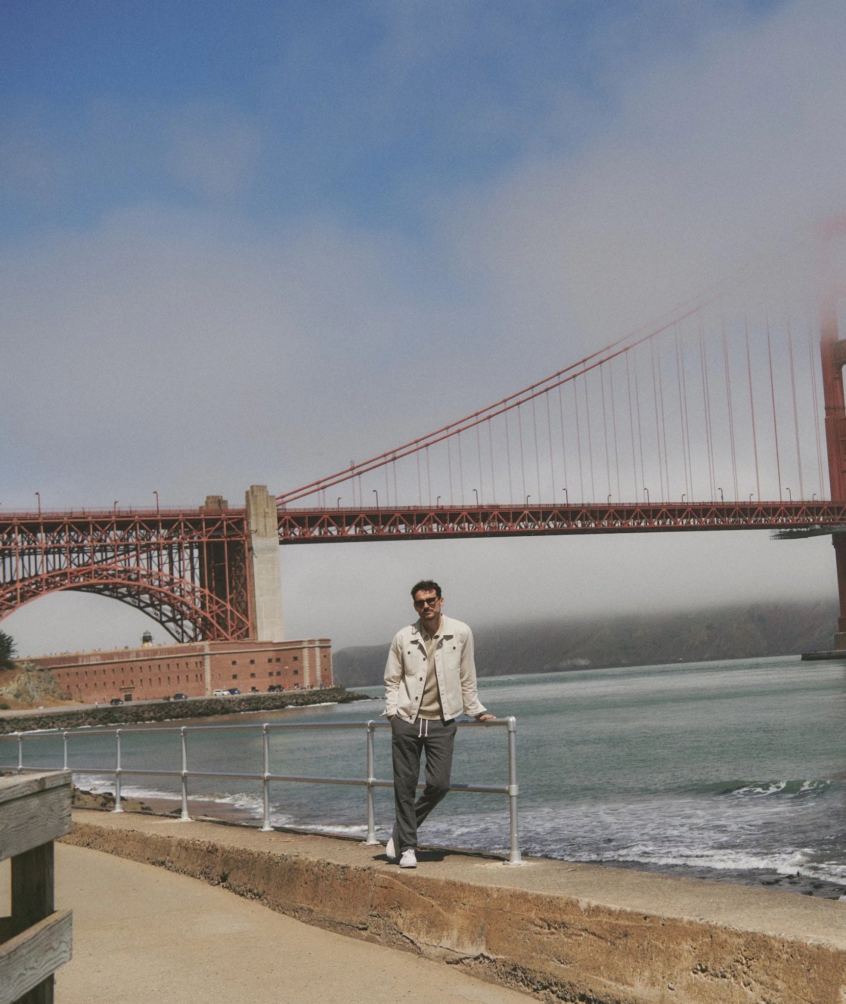 Marine Layer Marine Layer Patrick Canvas Overshirt Endless Waves