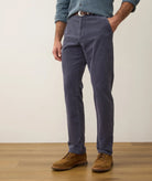 Marine Layer Saturday Slim Straight Moleskin Chino - Endless Waves