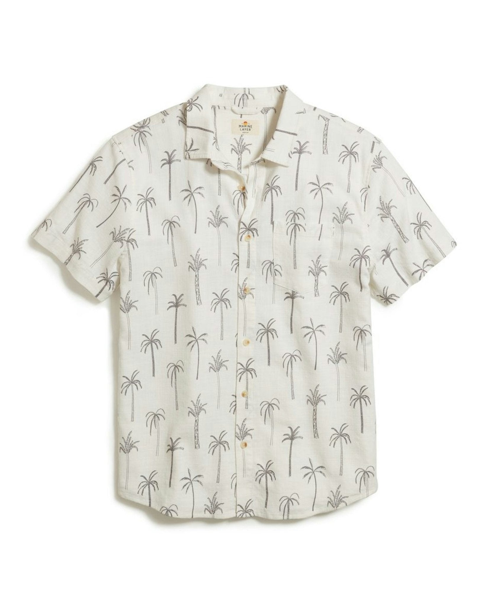 Marine Layer Stretch Selvage Short Sleeve Shirt - Final Sale - Endless Waves