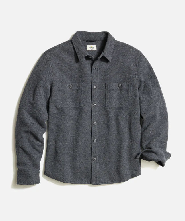 Marine Layer Marine Layer Pacifica Stretch Twill Shirt Endless Waves