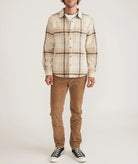 Marine Layer Marine Layer Plaid Snap Shacket Endless Waves