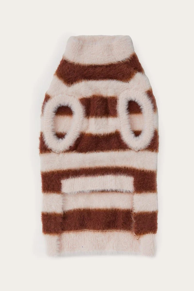 Maxbone Maxbone Fuzzy Pet Jumper Endless Waves