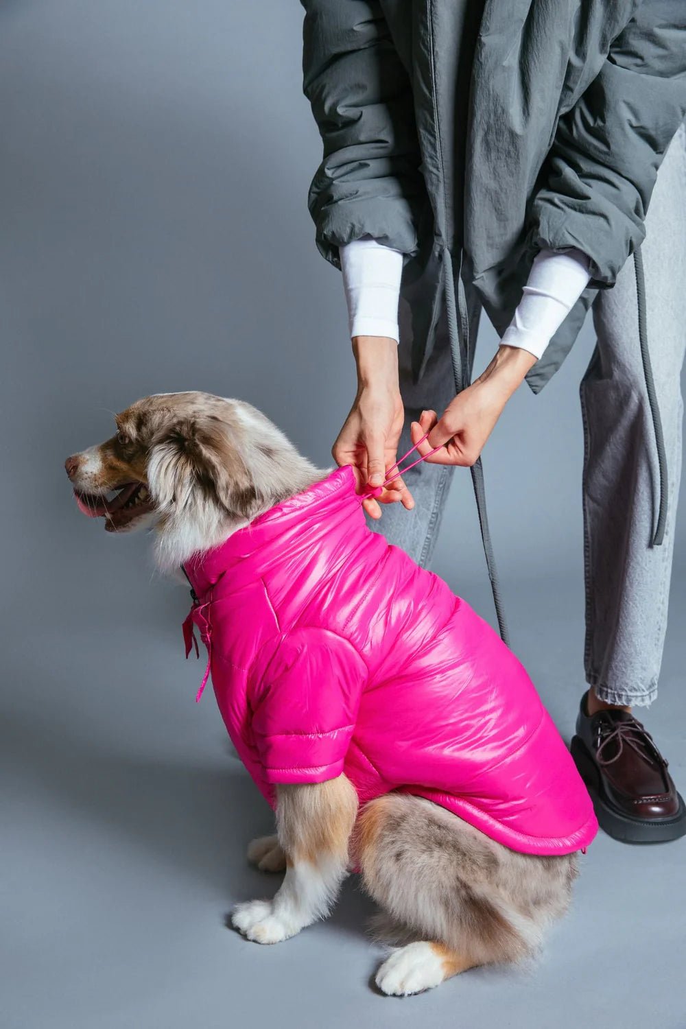 Maxbone Glossy Puffer Jacket - Endless Waves