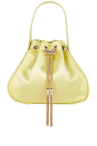 Miki Drawstring Satin Bag - Endless Waves