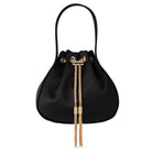 Miki Drawstring Satin Bag - Endless Waves