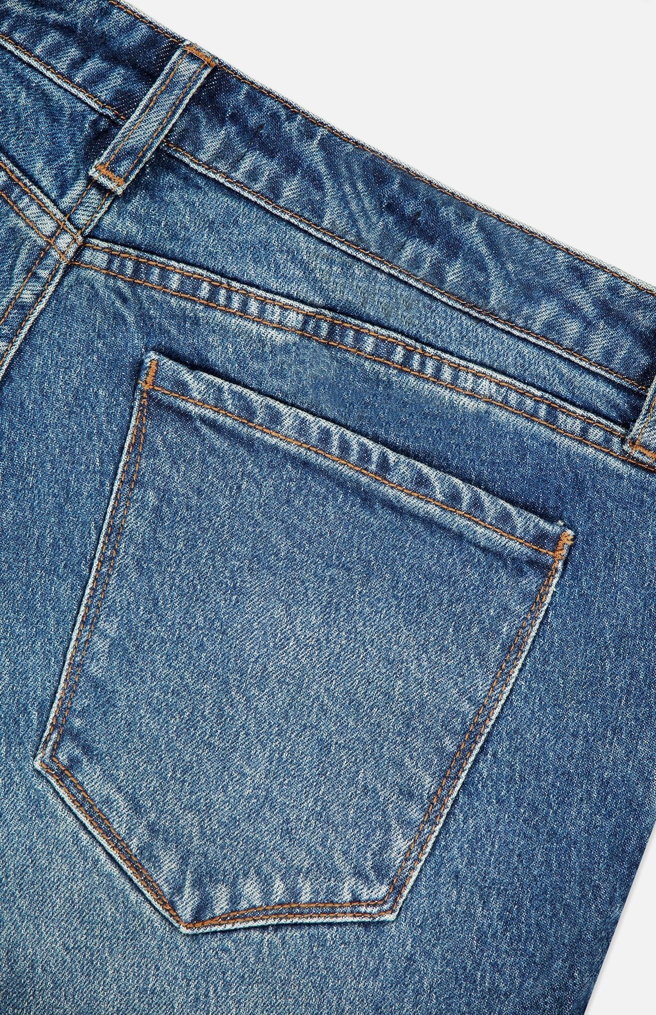 Monfrere Caine Straight Leg Jeans - Endless Waves