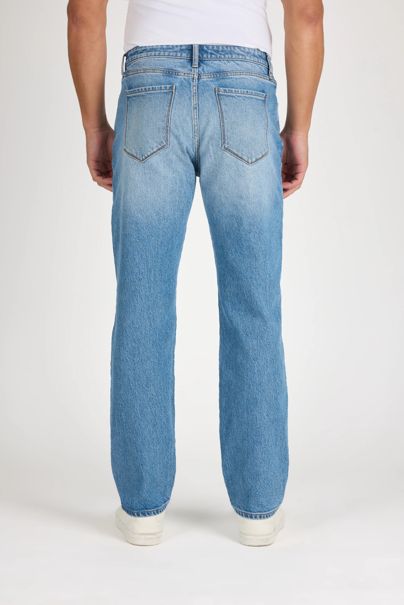 Monfrère Caine Straight Leg Jeans - Endless Waves
