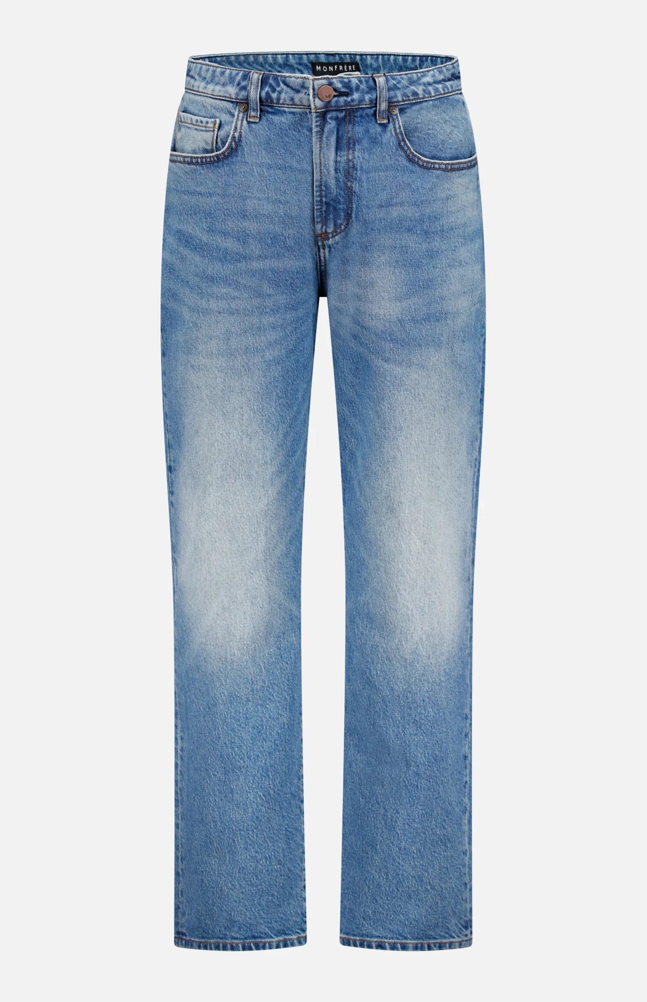 Monfrere Caine Straight Leg Jeans - Endless Waves