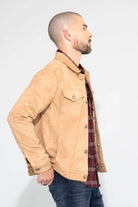 Monfrère Dean Butter Suede Jacket - Endless Waves