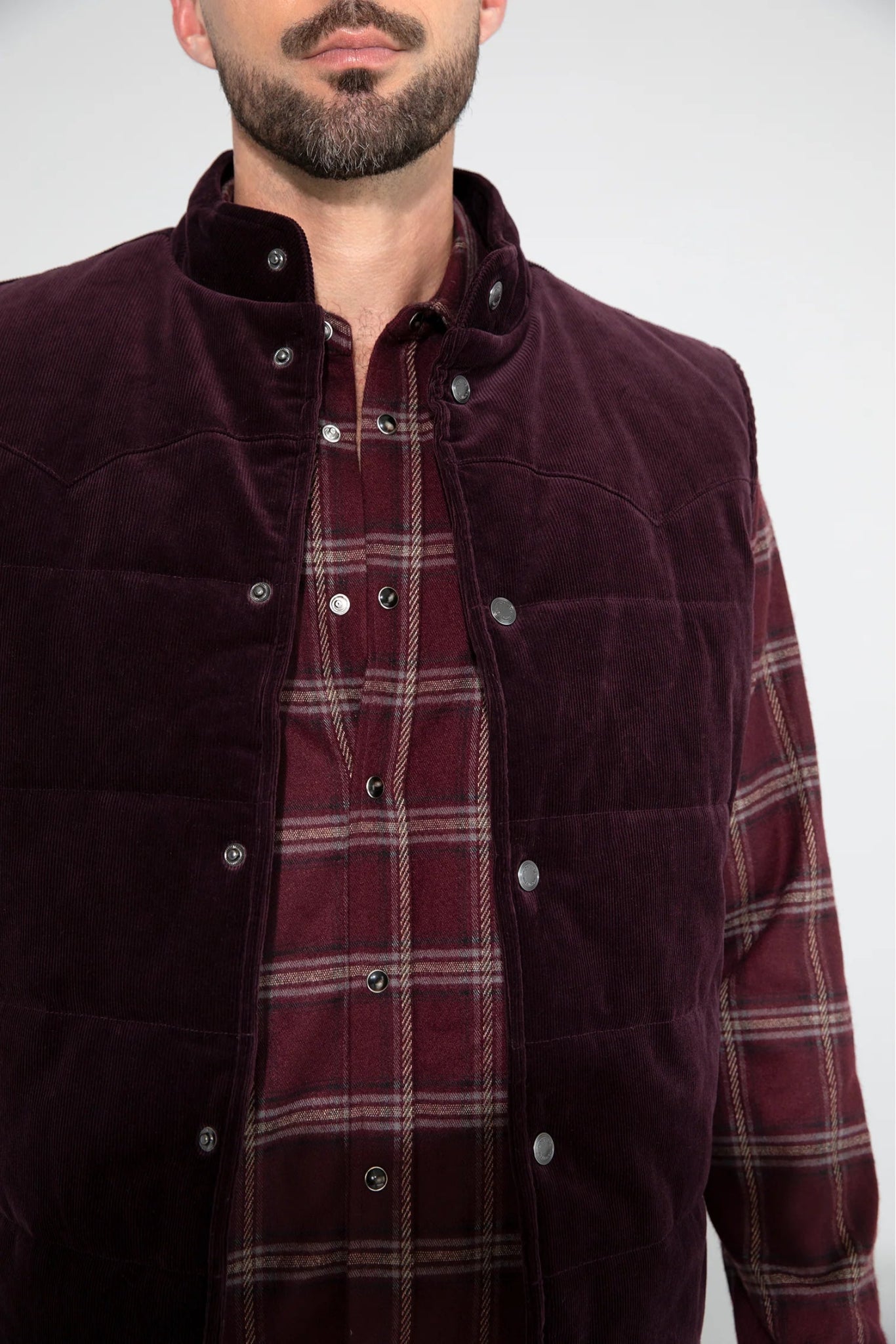 Monfrère Monfrère Wayne Needle Cord Vest Endless Waves