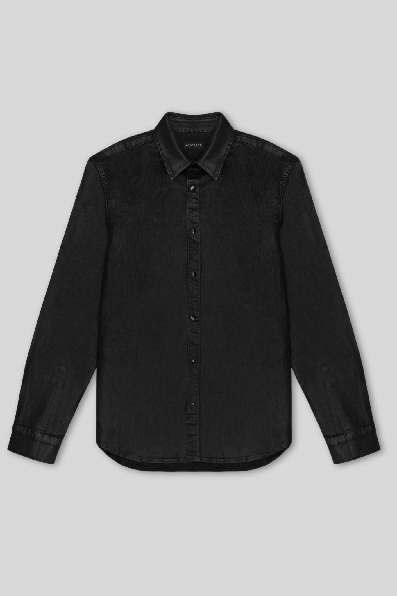 Monfrère Monfrère Cooper Coated Noir Shirt Endless Waves