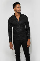Monfrère Monfrère Cooper Coated Noir Shirt Endless Waves