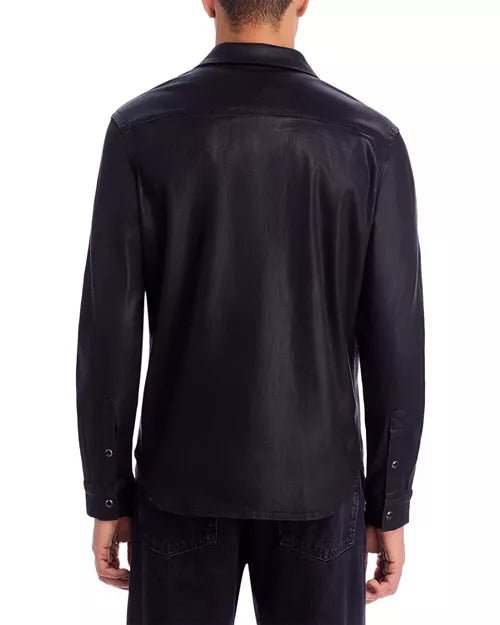 Monfrère Monfrère Cooper Coated Noir Shirt Endless Waves