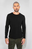 Monfrère Monfrère Dann Ribbed Long Sleeve Endless Waves