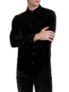 Monfrère Monfrere Eastwood Velvet Shirt Endless Waves