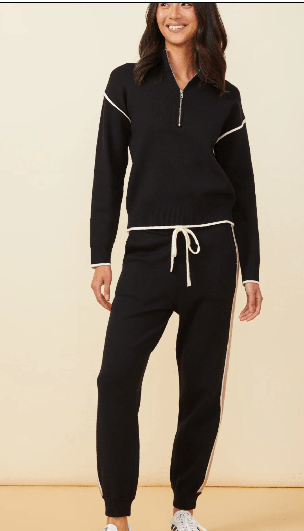 MONROW Supersoft Sweater Knit Half Zip