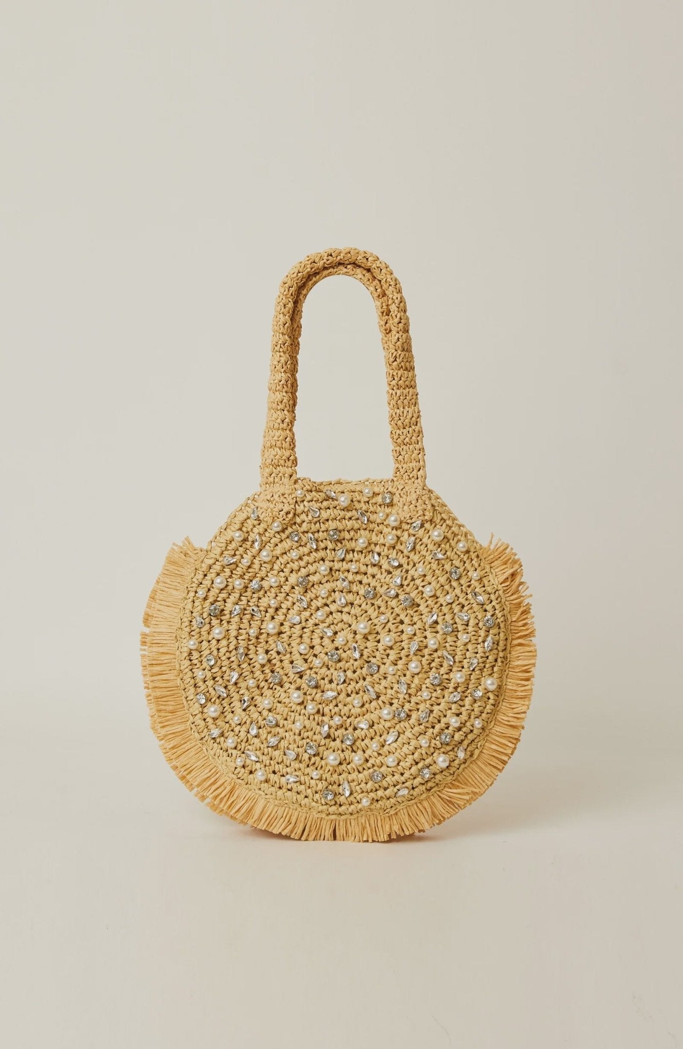 Nia Round Crystal Bag - Endless Waves