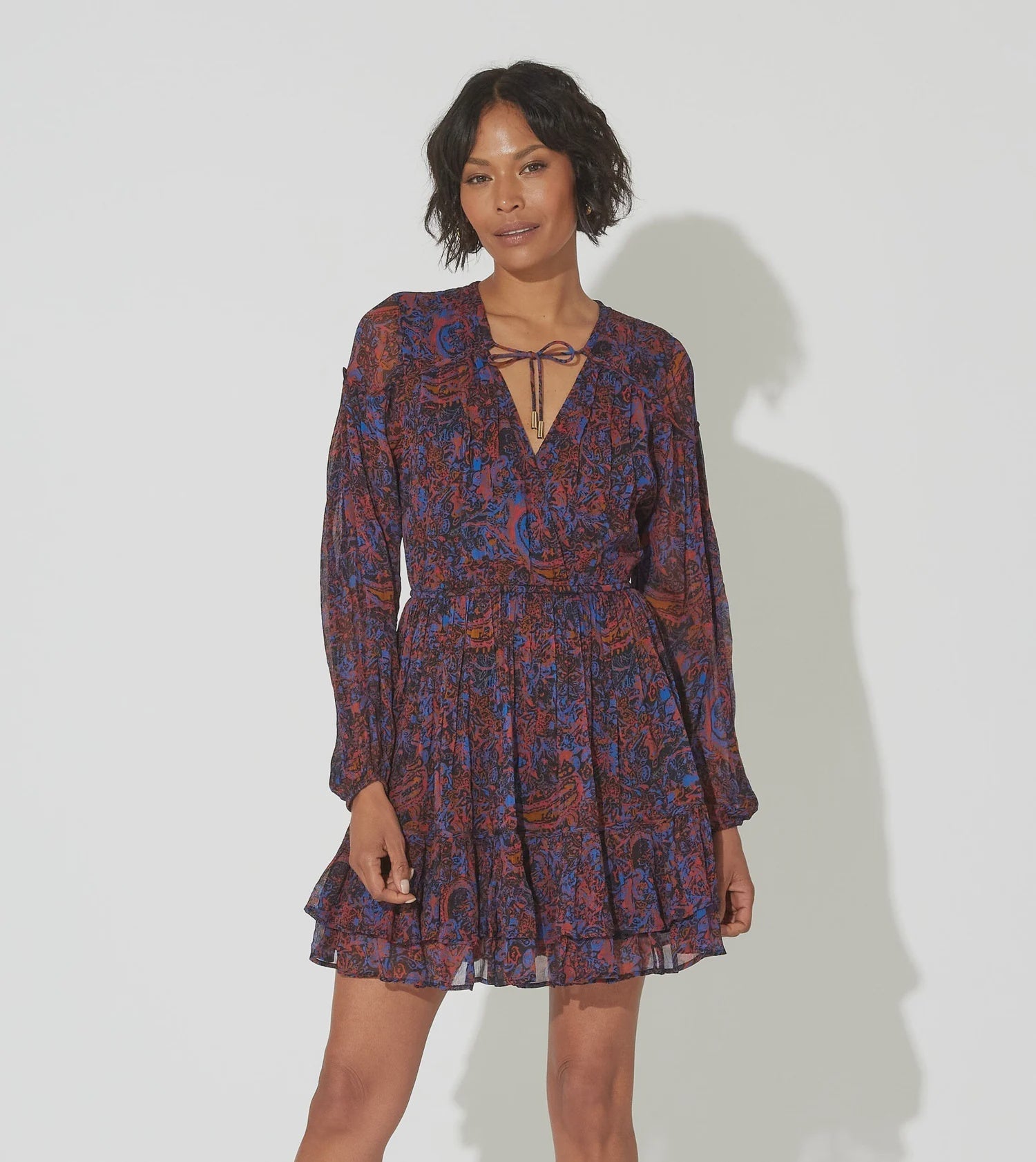 Cleobella Cleobella Nisha Mini Dress Endless Waves