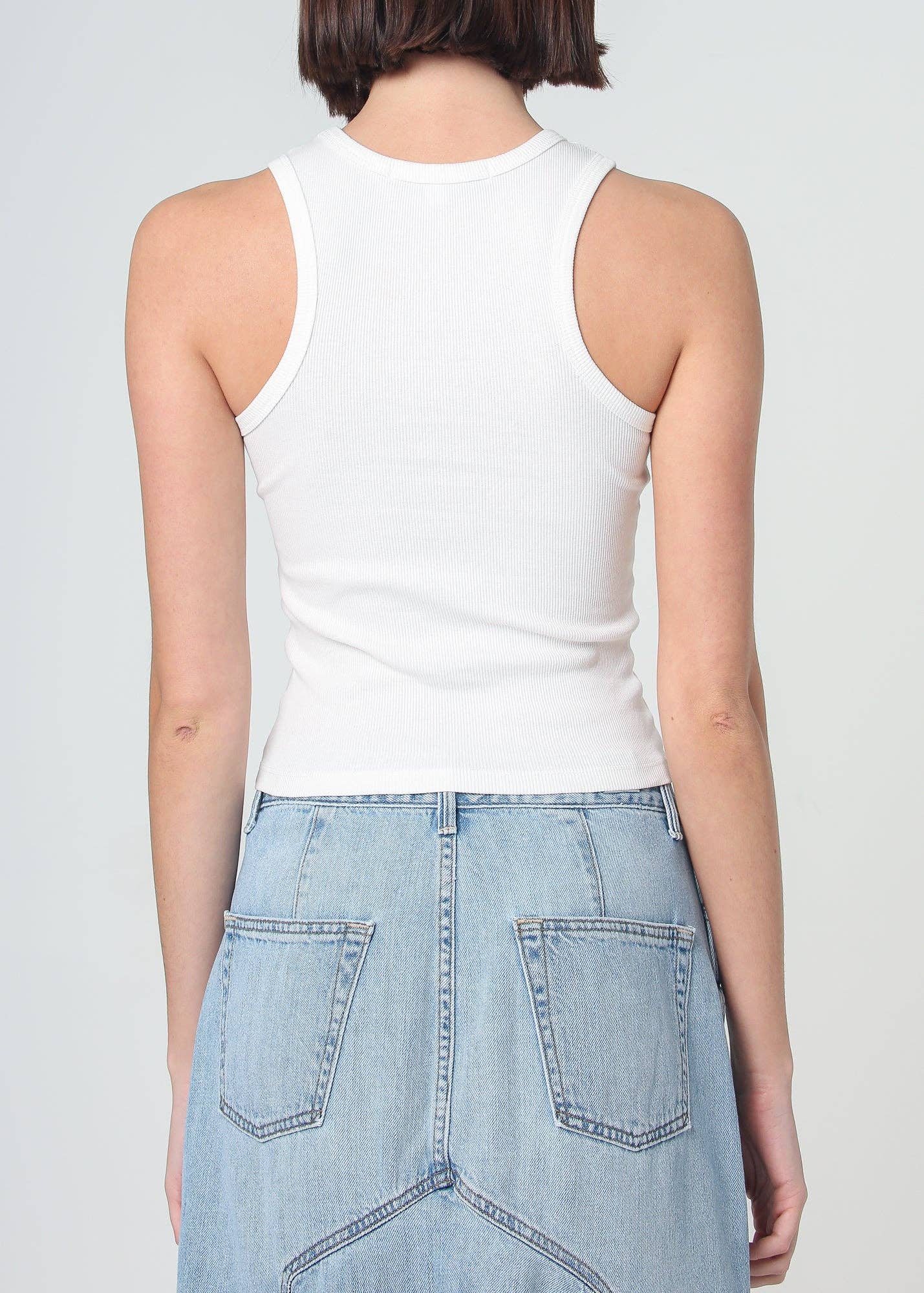 Noend Denim Daisy Tank Top