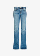 Noend Denim Scarlett Mid Rise Flare