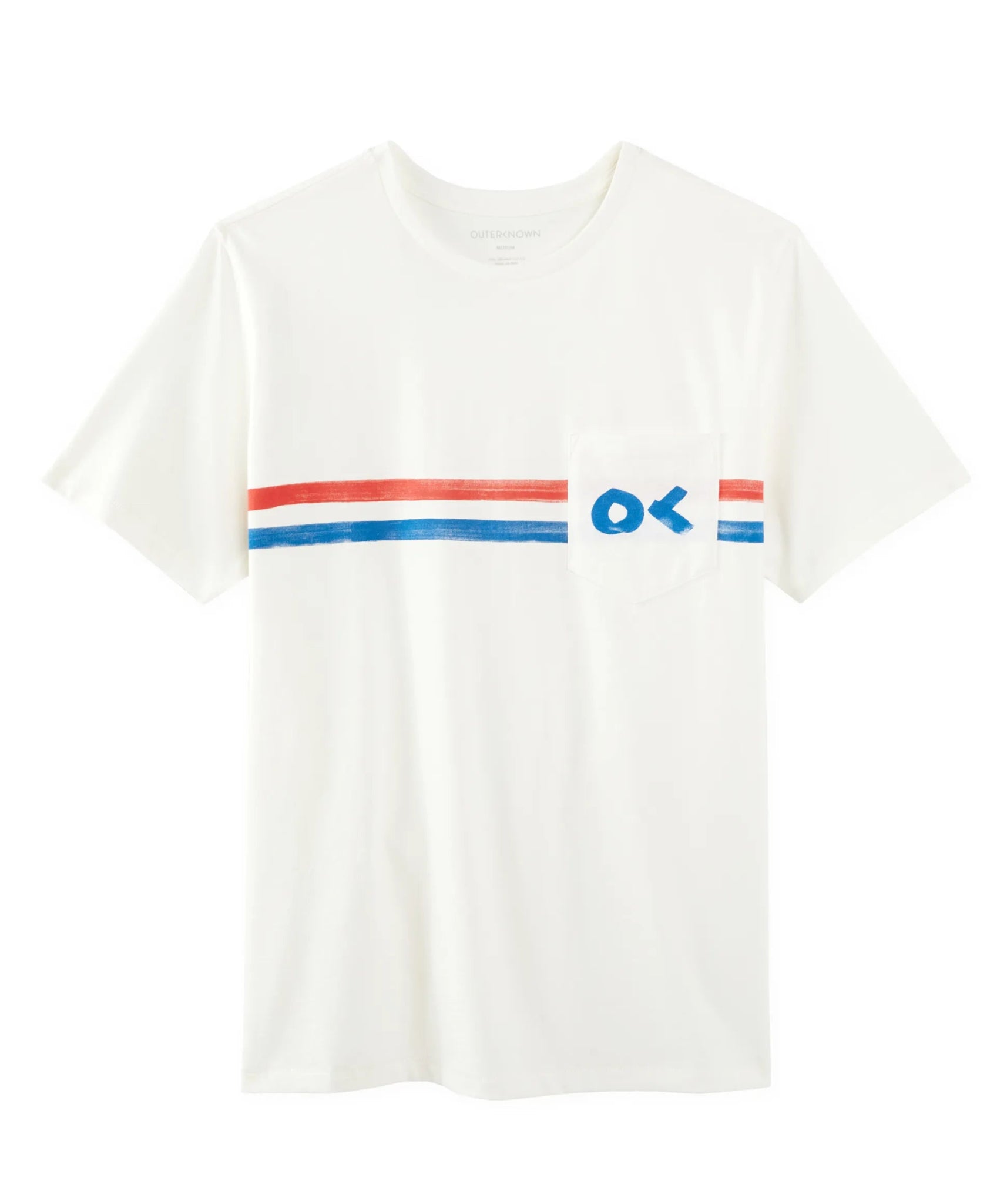 Nostalgic Stripe Short Sleeve Pocket Tee - Endless Waves