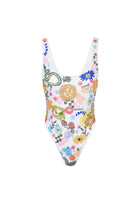 Oceanus Sunny Snake Beaded Swimsuit - Endless Waves
