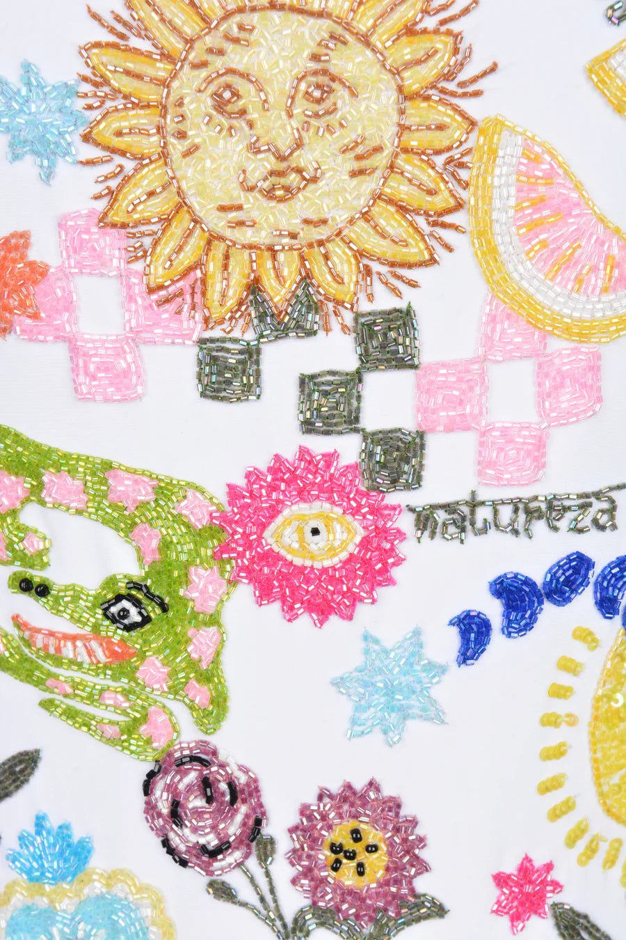 Oceanus Oceanus Sunny Snake Beaded Swimsuit Endless Waves