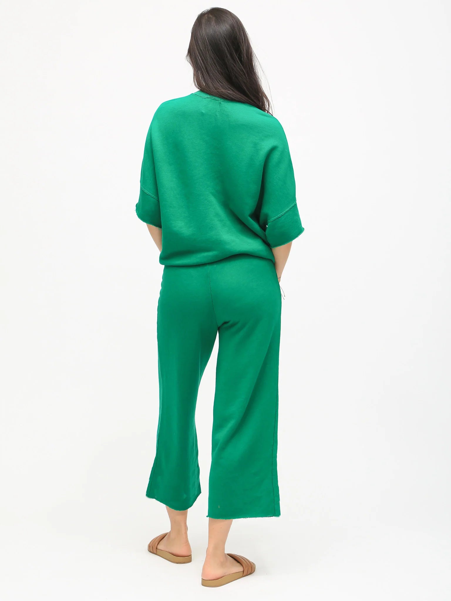 Electric & Rose Electric & Rose Ojai Pant in Sea Glass Endless Waves