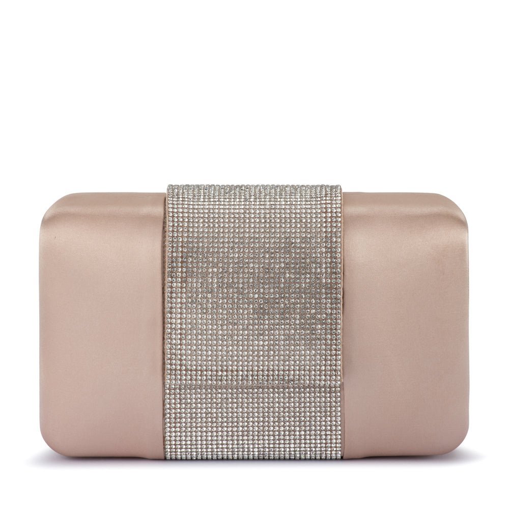 Olga Berg Olga Berg Aubrey Crystal Clutch Endless Waves